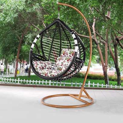 Balcony Ourdoor Hammock Swing image 5