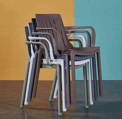 Home Chairs : Stackable Home Plastic Chair image 6
