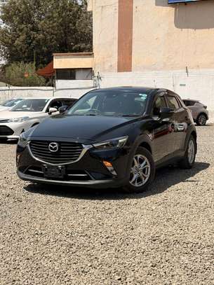 Mazda CX3 black color fully loaded 2019 model. image 8
