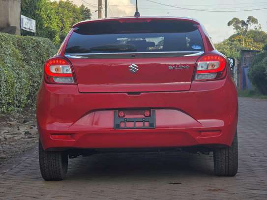 Suzuki Baleno Red color 2019 model fully loaded. image 2