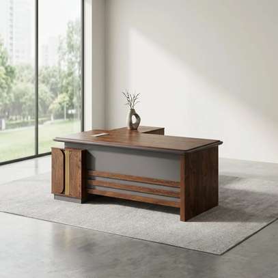 1.6M Executive L-Shaped Office Desk image 4