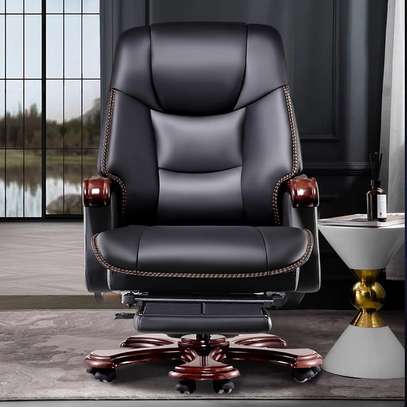 Office Chair: Directors Leather Office Chair In Mosocho image 5