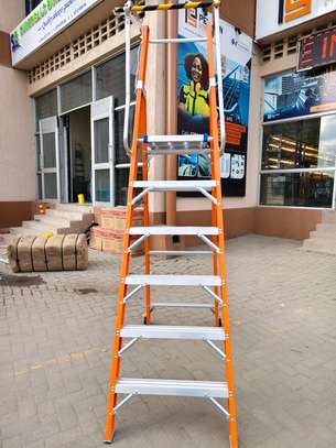 6 Steps Fibreglass Podium Ladder image 6