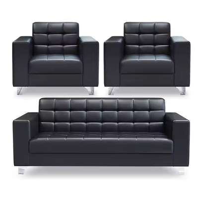 Office Sofa; Elite Leather Quality Office Sofa image 3