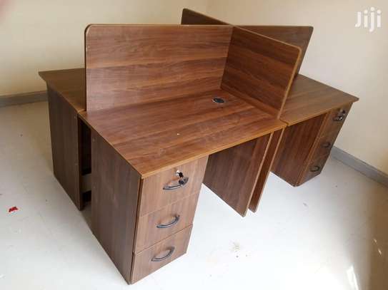FOUR WAY OFFICE WORKING STATION image 2