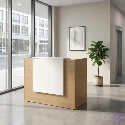 1400mm Office Reception Desk image 6