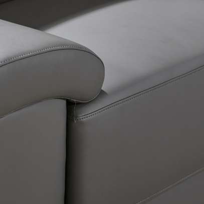 Modern 5-Seater Executive Lounge Leather Sofa Set image 6