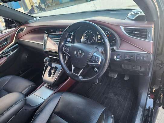 Toyota Harrier premium grade black 2018 black image 5