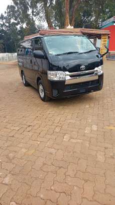 Toyota Hiace black color fully loaded 2020 model. image 5