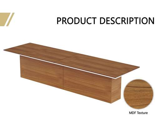 Conference Table: 2.4m Ultra-modern Conference Table image 2