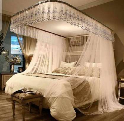 Two stand rail mosquito net image 6