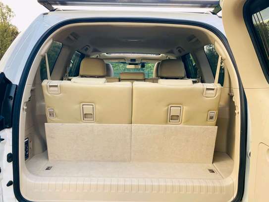 Toyota Land cruiser prodo TXL white color fully loaded image 4