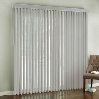 Blinds; Vertical Home Office Curtain Blinds image 7