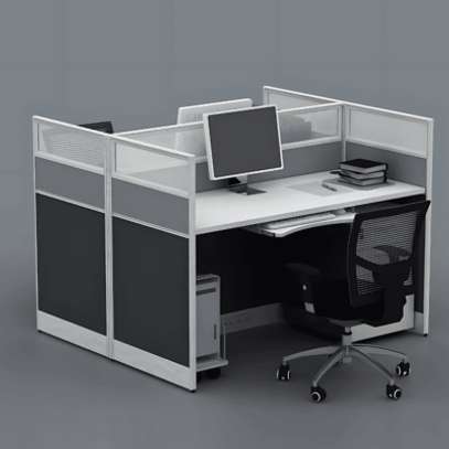2 Seater Modullar Collaborative Workstation image 4