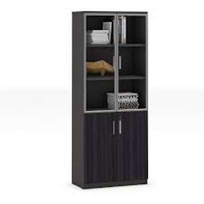 Wooden Executive 2 Door Lockable Office Storage Cabinet image 15