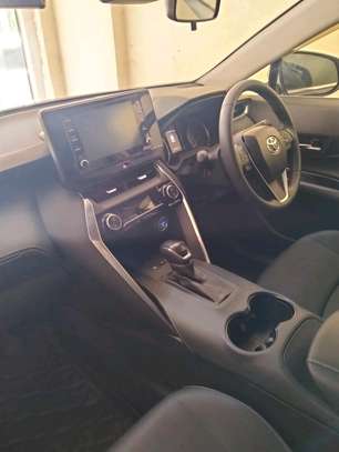 Toyota Harrier Premium blue hybrid 2020 image 3
