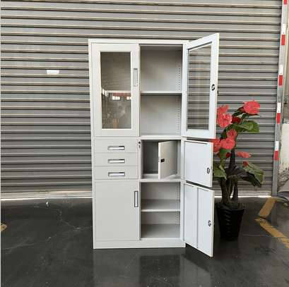 2-Door Metallic File Cabinet image 13