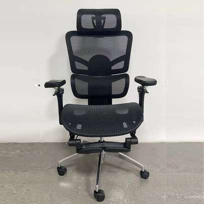 Executive Orthopedic Seat with Footrest image 5