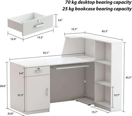 Reception Desk; L-shaped reception desk in Ogembo image 4