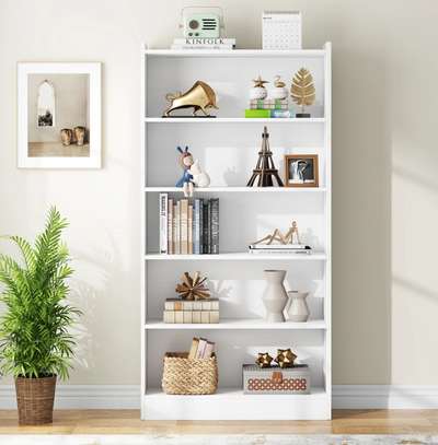 Rectangular  Wooden Open Bookshelf image 14