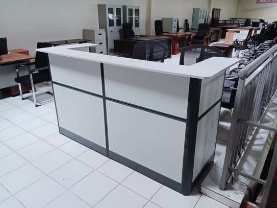 Office Desk: 2Meters Reception Office Deck image 5