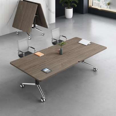 Mobile Folding Conference Room Table image 3