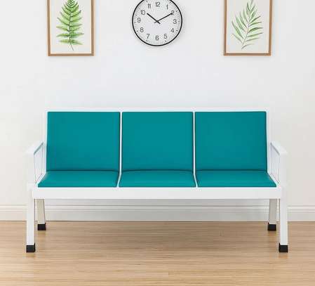 Office Bench; 3-Link Padded Heavy Duty Bench image 12