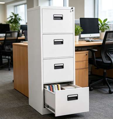 office cabinet : 4-Drawer Office Filing Storage Cabinet image 2