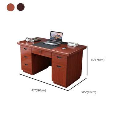 1400mm executive office desk with drawers image 6