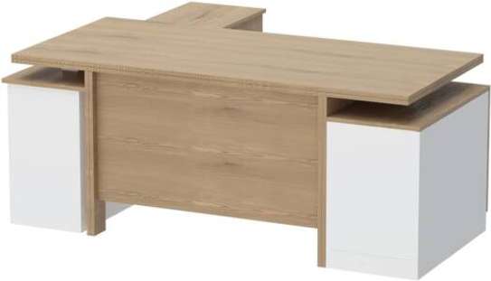 1800MM L-shaped office desk with extension image 2
