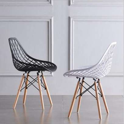 Ventilated Synthetic Outdoor Dining Chair image 2