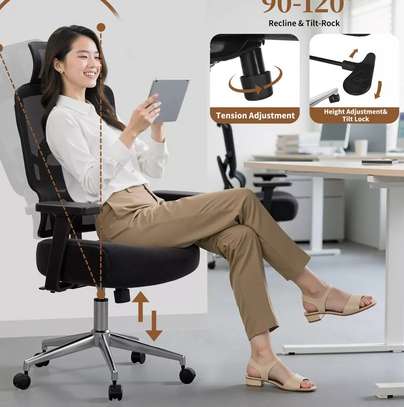 Office Chair : High Back Office Chair with Adjustable image 4