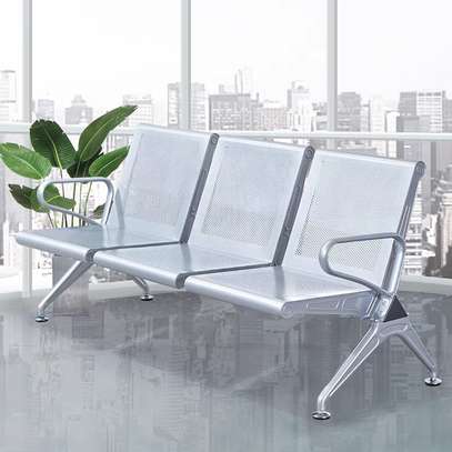 Office Bench: 4 Seater Leather Office Bench In Ahero image 5