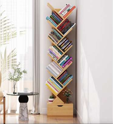 8 Tier Wooden Home Office Bookshelf image 8