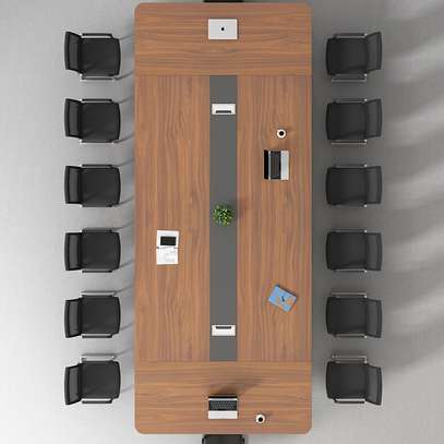 Boardroom Table: 14-Seater Office Boardroom Table image 5