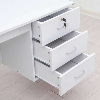 White Standard Custom Desk image 2