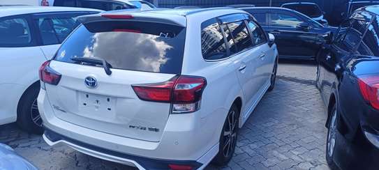 Toyota Fielder hybrid white WxB 2019 image 9