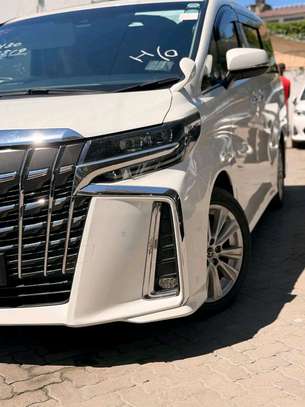 TOYOTA ALPHARD NEW SHAPE 2019 WHITE image 14