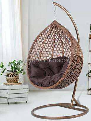Office Chair: Patio Swing Hanging Chair image 4