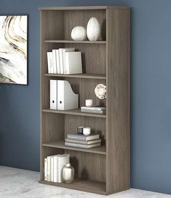 Bookshelf; Modern 5 Tier Office  Bookshelf image 5