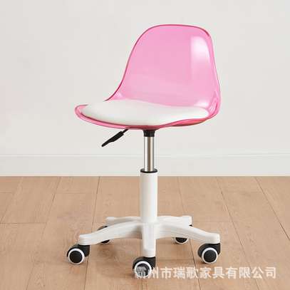 Dining Chair; Modern Eames Swivel Dining Chair image 4