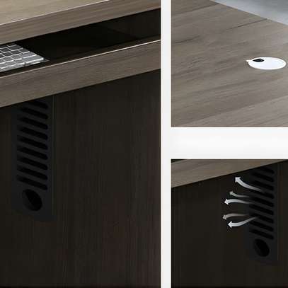 Office Desks: Office Desk With Locking Cabinets image 2