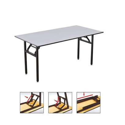 Foldable 1.5 Meters Office Table image 3