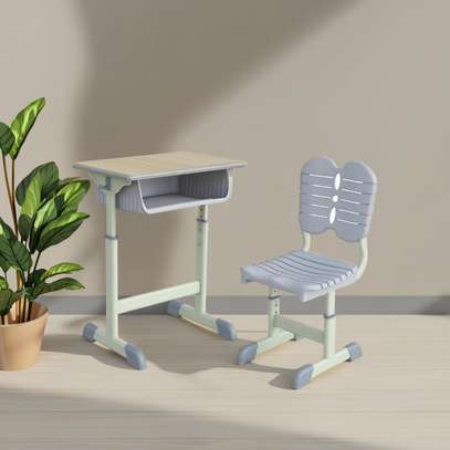 Kids furniture: Height Adjustable Table & Chair image 3