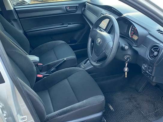 Toyota  Axio None hybrid 2019 model silver color. image 11