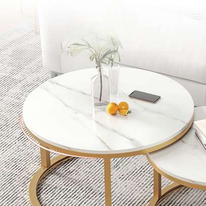 Coffee Tables: Nested Modern Coffee Table image 5