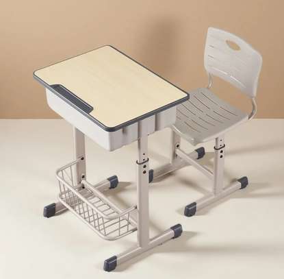 Kids Furniture; Adjustable Height Kids Desk and Chair image 4