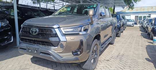 Toyota Hilux Double cabin Grey 2021 image 3