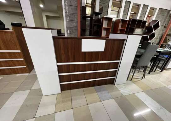 1400mm Wooden Reception Desk image 7