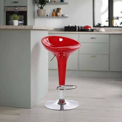 Barstool; Adjustable swivel barstool (Black) image 9
